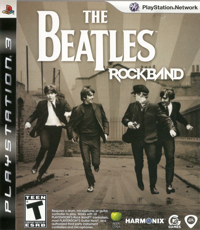 The Beatles: Rock Band Limited Edition box art for Playstation 3